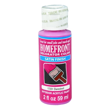Homefront Homefront Satin Daredevil Hobby Paint 2 oz 17251